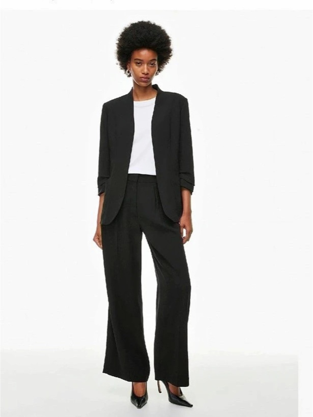 Artizia Babaton Forte Blazer Black Size 4